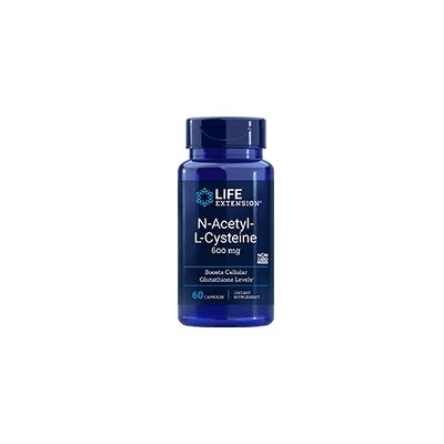 Life Extension N-Acetil-L-Cisteína 600 Mg Cápsulas Vegetarianas - Suplementos Dietéticos Life Extension N-Acetil-L-Cisteína 600 Mg Cápsulas Vegetarianas - Suplementos Dietéticos