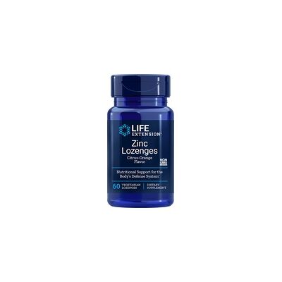 Life Extension Pastillas de Zinc - Naranja-Cítricos - 60 Veganas Life Extension Pastillas de Zinc - Naranja-Cítricos - 60 Veganas