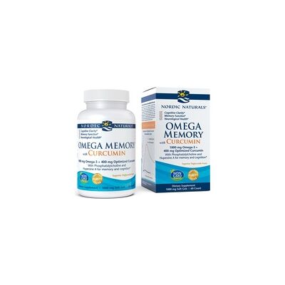 Omega Memory con Curcumina 1000 mg 60 perlas - Nordic Naturals Omega Memory con Curcumina 1000 mg 60 perlas - Nordic Naturals