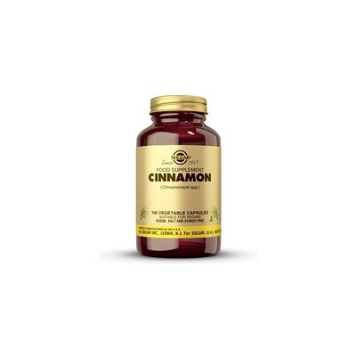Solgar Solgar Canela - Canela en Polvo y Extracto - 100 Vegi - Suplemento Alimenticio Solgar Solgar Canela - Canela en Polvo y Extracto - 100 Vegi - Suplemento Alimenticio