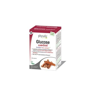 Physalis Control de Glucosa - Canela, Cromo, Gymnema - 30 Comprimidos Physalis Control de Glucosa - Canela, Cromo, Gymnema - 30 Comprimidos