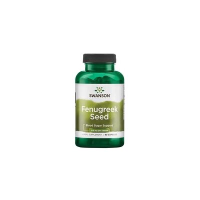 Swanson Semillas de Fenogreco 610 mg Cápsulas - Suplemento Alimenticio Swanson Semillas de Fenogreco 610 mg Cápsulas - Suplemento Alimenticio