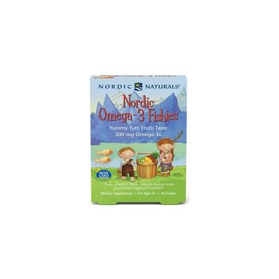 Nordic Naturals Fishies Omega-3 300mg Tutti Frutti - Gomas para niños Nordic Naturals Fishies Omega-3 300mg Tutti Frutti - Gomas para niños