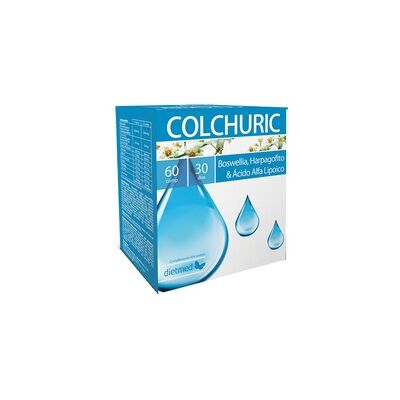 Dietmed Colchuric - Vitamina C, Colágeno, Cartílagos - 60 Comprimidos Dietmed Colchuric - Vitamina C, Colágeno, Cartílagos - 60 Comprimidos