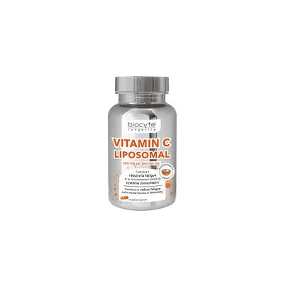 Biocyte Vitamina C Liposomal - Apoya Inmunidad y Reduce Fatiga - 90 Cápsulas Biocyte Vitamina C Liposomal - Apoya Inmunidad y Reduce Fatiga - 90 Cápsulas