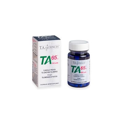 TA Sciences TA-65 Astragalus Suplemento Antienvejecimiento - 100 Unidades TA Sciences TA-65 Astragalus Suplemento Antienvejecimiento - 100 Unidades