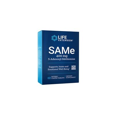 Life Extension SAMe 400 mg - Apoyo para Estado de Ánimo y Hígado Life Extension SAMe 400 mg - Apoyo para Estado de Ánimo y Hígado
