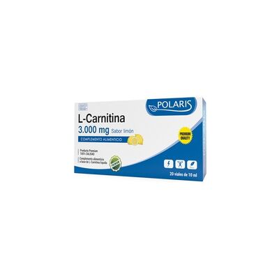 Polaris L-Carnitina Limón - Suplemento alimenticio Polaris L-Carnitina Limón - Suplemento alimenticio