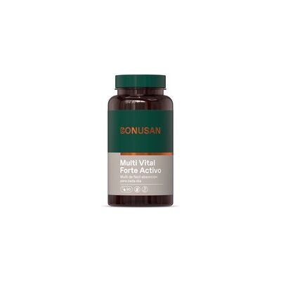 Multi Vital Forte Activo (multivitamínico) 90 cápsulas - Bonusan Multi Vital Forte Activo (multivitamínico) 90 cápsulas - Bonusan