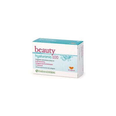 Farmaderbe Srl Farmaderbe Beauty Hyaluronic 100 - Suplemento alimenticio Farmaderbe Srl Farmaderbe Beauty Hyaluronic 100 - Suplemento alimenticio