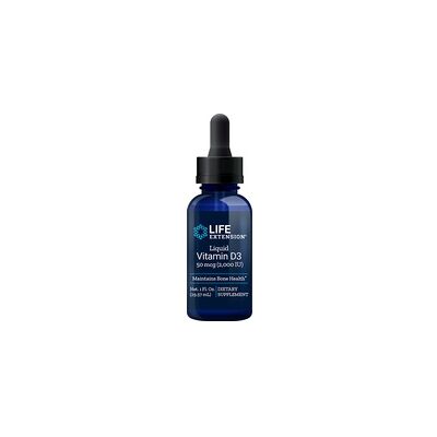 Life Extension Suplemento Líquido de Vitamina D3 - 2000 IU - Apoyo inmunológico Life Extension Suplemento Líquido de Vitamina D3 - 2000 IU - Apoyo inmunológico