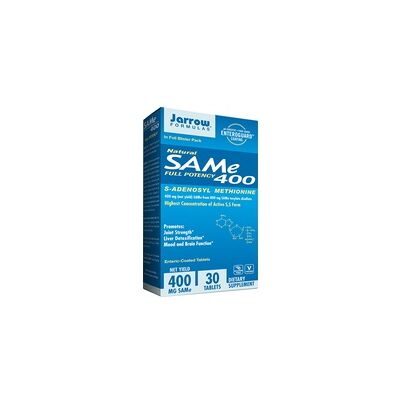 Jarrow Formulas SAMe 400 - Apoya articulaciones, hígado y ánimo Jarrow Formulas SAMe 400 - Apoya articulaciones, hígado y ánimo
