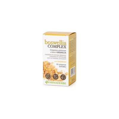 Farmaderbe Boswellia Complex 30 Comprimidos - Suplemento dietético Farmaderbe Boswellia Complex 30 Comprimidos - Suplemento dietético