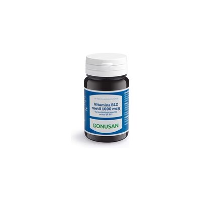 Vitamina b12 metil 1000 mcg 90 comprimidos sublinguales - Bonusan Vitamina b12 metil 1000 mcg 90 comprimidos sublinguales - Bonusan
