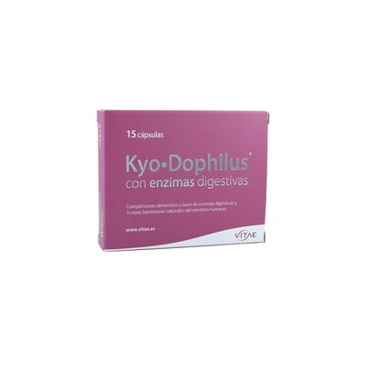 Kyo-Dophilus Enzimas 15 cápsulas Vitae Kyo-Dophilus Enzimas 15 cápsulas Vitae