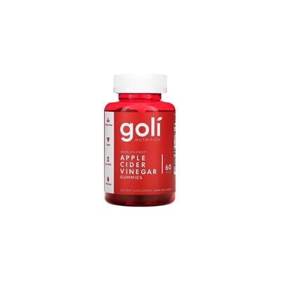 Goli Nutrition Gomitas de Vinagre de Sidra de Manzana (60 piezas) Goli Nutrition Gomitas de Vinagre de Sidra de Manzana (60 piezas)