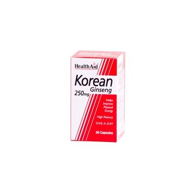 Healthaid Ginseng Coreano 250mg (50 pcs) Healthaid Ginseng Coreano 250mg (50 pcs)