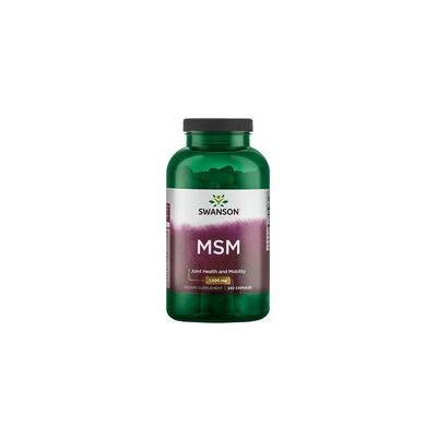 Swanson Ultra MSM 1000mg Cápsulas - Suplemento Swanson Ultra MSM 1000mg Cápsulas - Suplemento