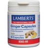 Ginger Capsules (Jengibre) 60 cápsulas de 120 mg Lamberts