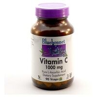 Bluebonnet Vitamina C No Ácida 90 comprimidos de 1000mg - Bluebonnet