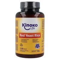 Kinoko Life Levadura arroz rojo + coenzima q10 + policosanol 120 cápsulas - Kinoko Life