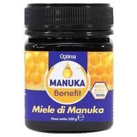 5 x Beneficio de Manuka Miel de Manuka + 550 MGO 250 g - Optima