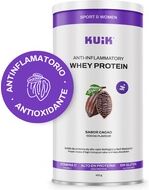 Proteína Whey sabor cacao 400 g de polvo - KUIK Sport