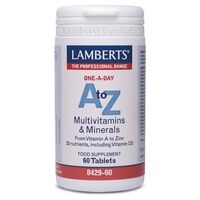 Lamberts A-Z Multivitaminas y minerales 60 tabletas - Lamberts