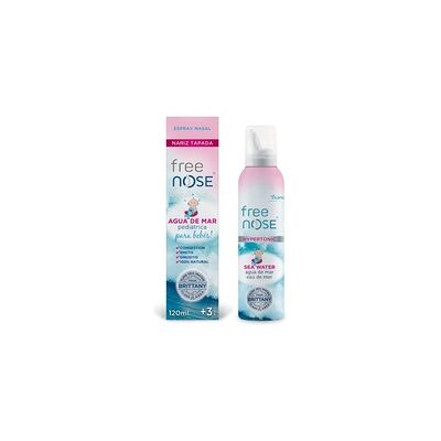 Free nose agua de mar hipertónica spray nasal 120 ml - Ysana Free nose agua de mar hipertónica spray nasal 120 ml - Ysana