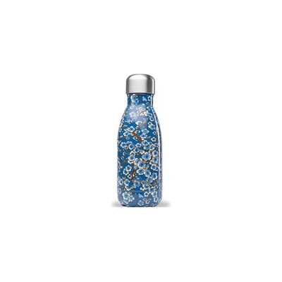 Qwetch - Flowers Bleu - Azul - 260 ml - Water bottle Qwetch - Flowers Bleu - Azul - 260 ml - Water bottle