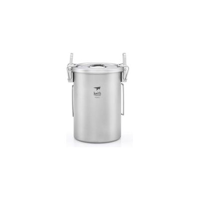 Olla de titanio mutifunción 900 ml 1 unidad - Keith Olla de titanio mutifunción 900 ml 1 unidad - Keith