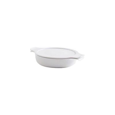 Set cazuela porcelana blanca 24cm + tapa (2g) 1 unidad - Eschenbach Set cazuela porcelana blanca 24cm + tapa (2g) 1 unidad - Eschenbach