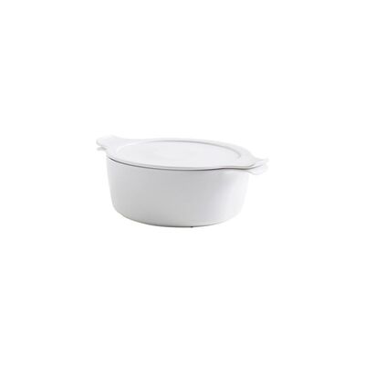 Set olla porcelana blanca 20cm + tapa (2g) 1 unidad - Eschenbach Set olla porcelana blanca 20cm + tapa (2g) 1 unidad - Eschenbach