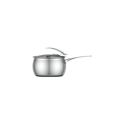 Cazo de acero inoxidable serie 1 16x9,5 cm 1 unidad - Stockli Cazo de acero inoxidable serie 1 16x9,5 cm 1 unidad - Stockli