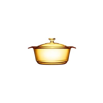 Cazuela de cristal flair con tapa 1,6L 1 unidad - Visions Cazuela de cristal flair con tapa 1,6L 1 unidad - Visions