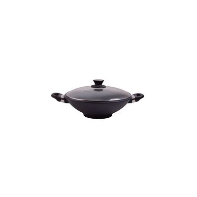 Wok vitrocerámica y gas 32cm 1 unidad - Skk Wok vitrocerámica y gas 32cm 1 unidad - Skk