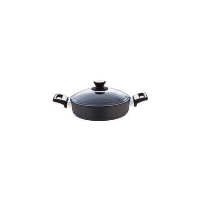 Cazuela S3 de 26 cm / 7cm alto 1 unidad (Negro) - Skk Cazuela S3 de 26 cm / 7cm alto 1 unidad (Negro) - Skk
