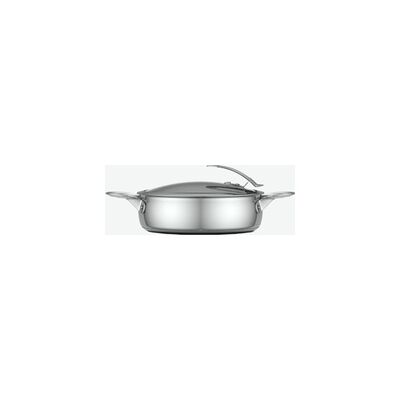 Cazuela de acero inoxidable serie 1 24x7 cm 1 unidad - Skk Cazuela de acero inoxidable serie 1 24x7 cm 1 unidad - Skk