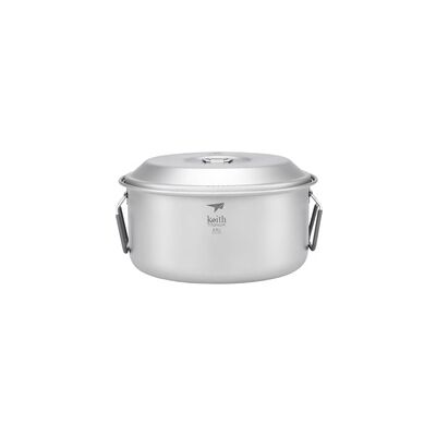Olla de titanio Keith 2,5L - Ligera y Duradera Olla de titanio Keith 2,5L - Ligera y Duradera