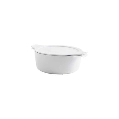 Set olla porcelana blanca 16cm + tapa (2g) 1 unidad - Eschenbach Set olla porcelana blanca 16cm + tapa (2g) 1 unidad - Eschenbach