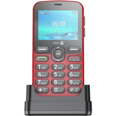 Teléfono Móvil Senior Doro 1855 Rojo 4G Teléfono Móvil Senior Doro 1855 Rojo 4G