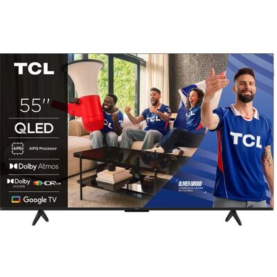 TCL Smart Tv QLED 55" 55QLED780K 4K Ultra HD Google TV con Dolby Vision HDMI 2.1 WiFi TCL Smart Tv QLED 55" 55QLED780K 4K Ultra HD Google TV con Dolby Vision HDMI 2.1 WiFi