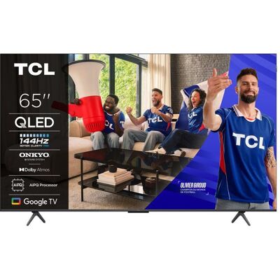 TCL Smart Tv QLED 65" 65QLED810K 4K Ultra HD Google TV con 144Hz Dolby Vision y WiFi TCL Smart Tv QLED 65" 65QLED810K 4K Ultra HD Google TV con 144Hz Dolby Vision y WiFi