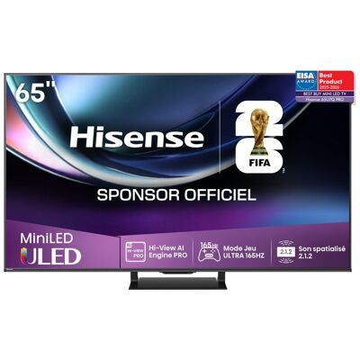 HISENSE Smart TV Mini-LED 65" 65U7Q Pro 4K UHD Google TV con 144Hz Dolby Vision HISENSE Smart TV Mini-LED 65" 65U7Q Pro 4K UHD Google TV con 144Hz Dolby Vision