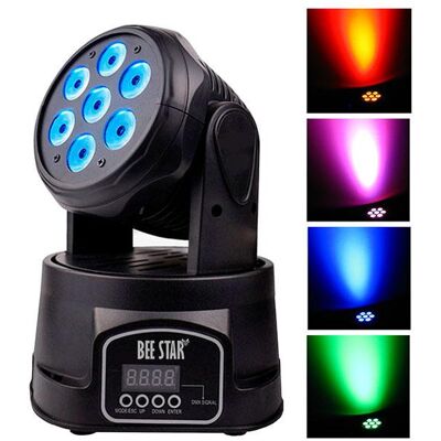 Luces cabeza móvil BEE STAR BEEMOVE WASH Luces cabeza móvil BEE STAR BEEMOVE WASH