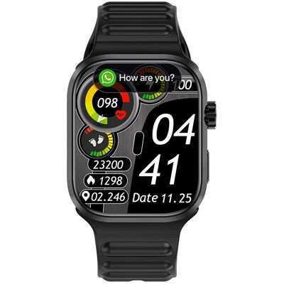 Reloj inteligente LEDWOOD LD 80 Plus negro Reloj inteligente LEDWOOD LD 80 Plus negro