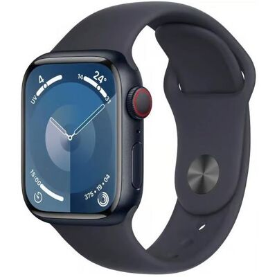 Apple Watch S9 de 45 mm con GPS, color negro, reacondicionado, grado A+ Apple Watch S9 de 45 mm con GPS, color negro, reacondicionado, grado A+