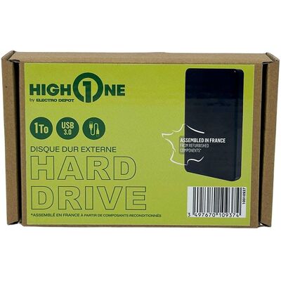 Disco duro Reacondicionado HIGH ONE 1Tb USB 3.0 Disco duro Reacondicionado HIGH ONE 1Tb USB 3.0