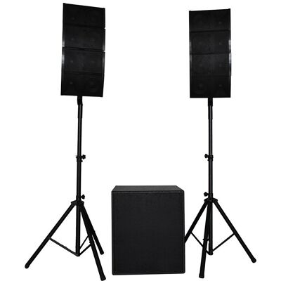 Sistema de Sonido EDENWOOD CURVE SYSTEM 1700W Subwoofer de 18" Bluetooth y USB Sistema de Sonido EDENWOOD CURVE SYSTEM 1700W Subwoofer de 18" Bluetooth y USB