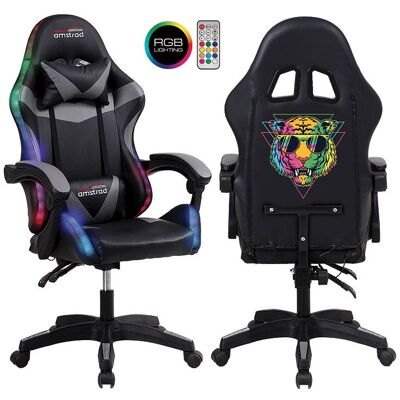 Silla gaming AMSTRAD 900 LED TIGER Silla gaming AMSTRAD 900 LED TIGER